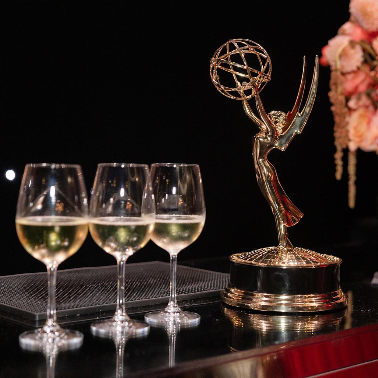franciacorta is the official sparkling wine partner of the 77th emmy awards season and is enjoyed by the winners and guests at the 77th emmy awards governors gala on sunday, sept. 14, 2025 at the la convention center in los angeles. (photo by j. emilio flores/invision for the television academy/ap content services)