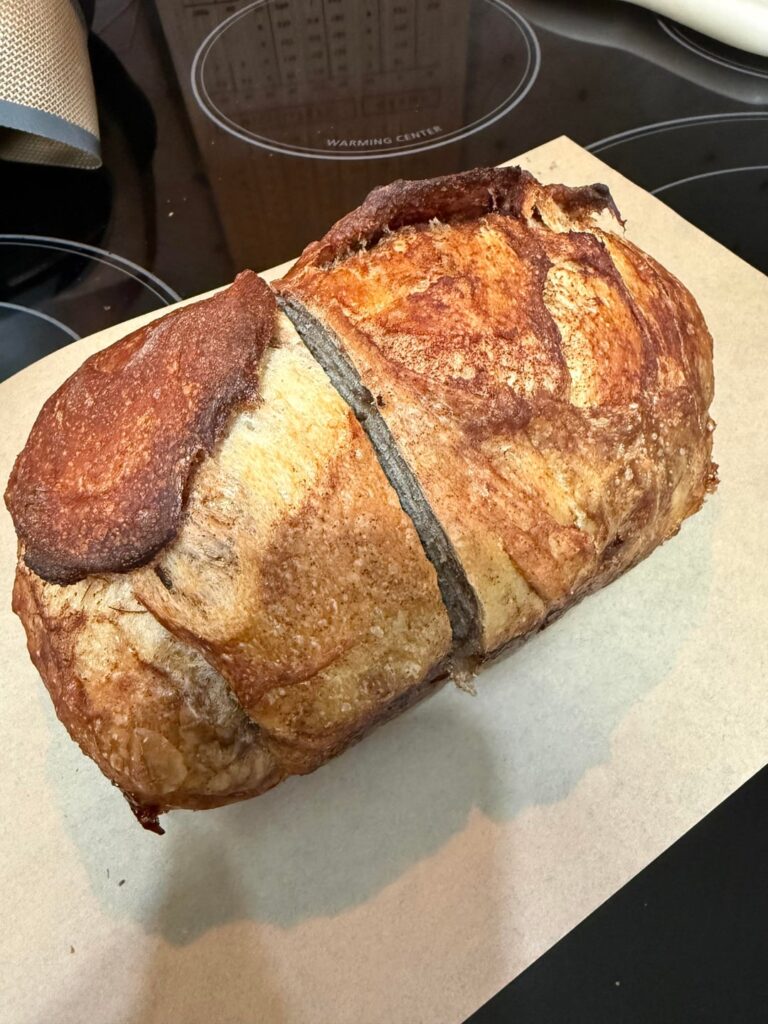 Throw it in a loaf pan and bake it!