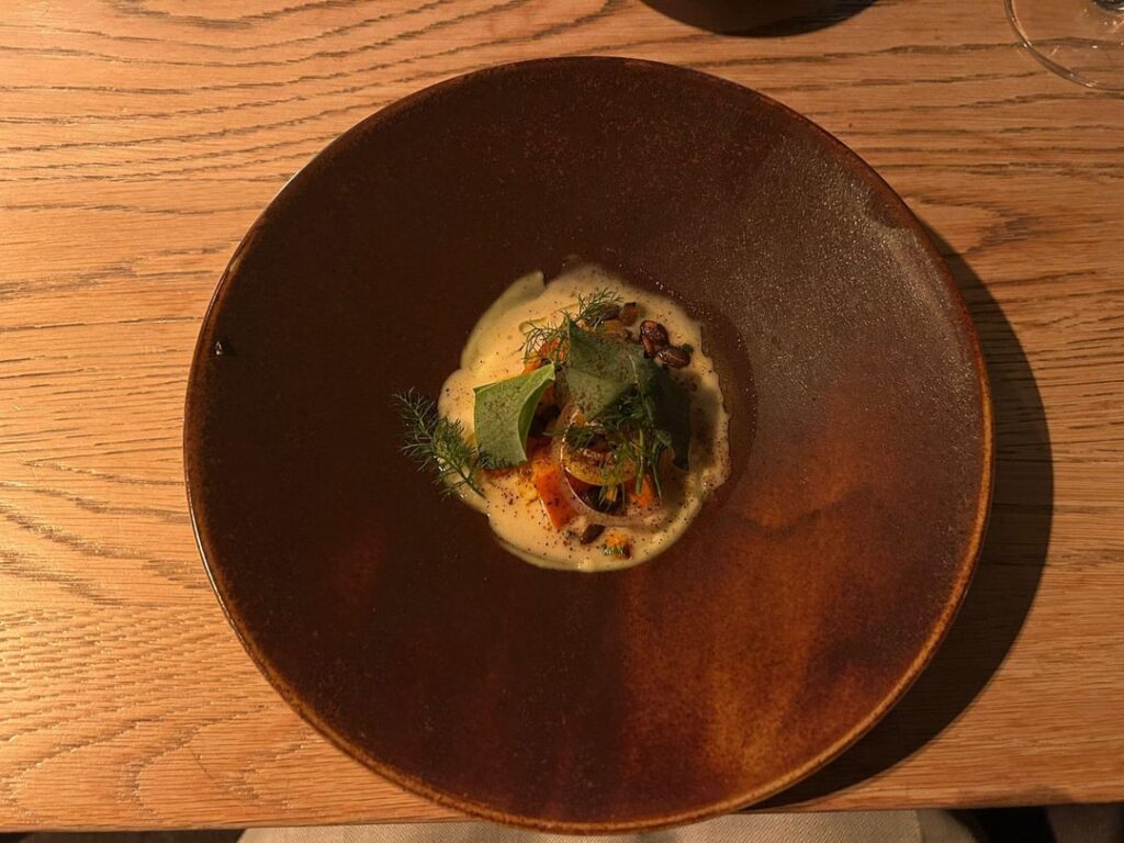 De Kas (*) Amsterdam - 2nd course Pumpkin recipe?