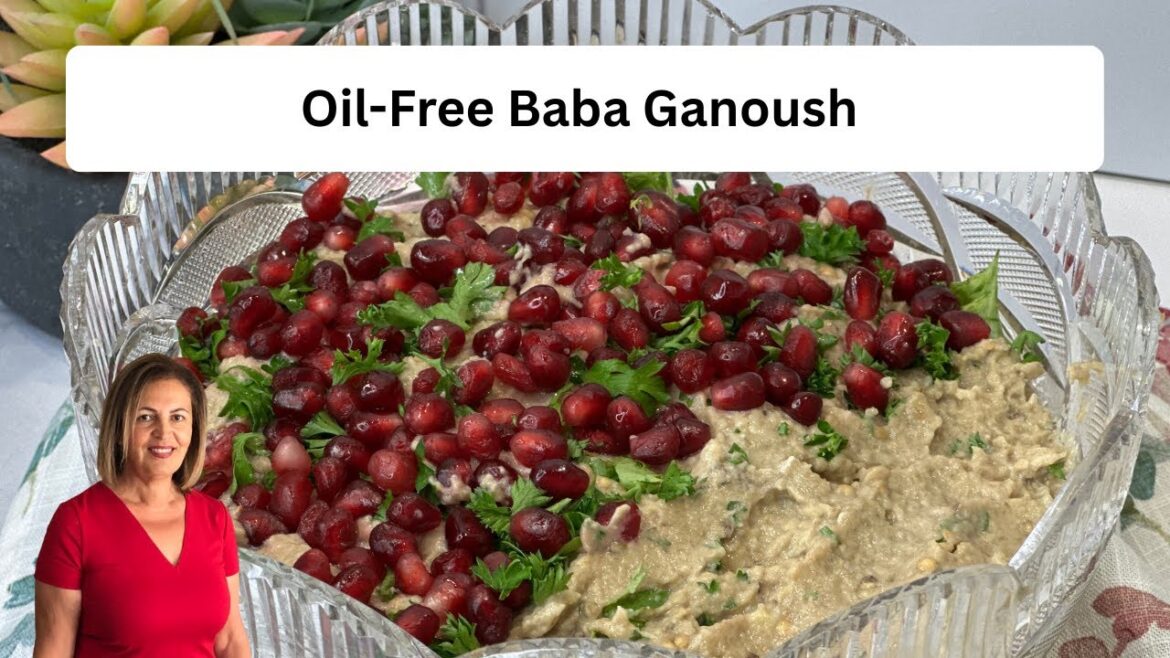 Oil-Free Baba Ganoush