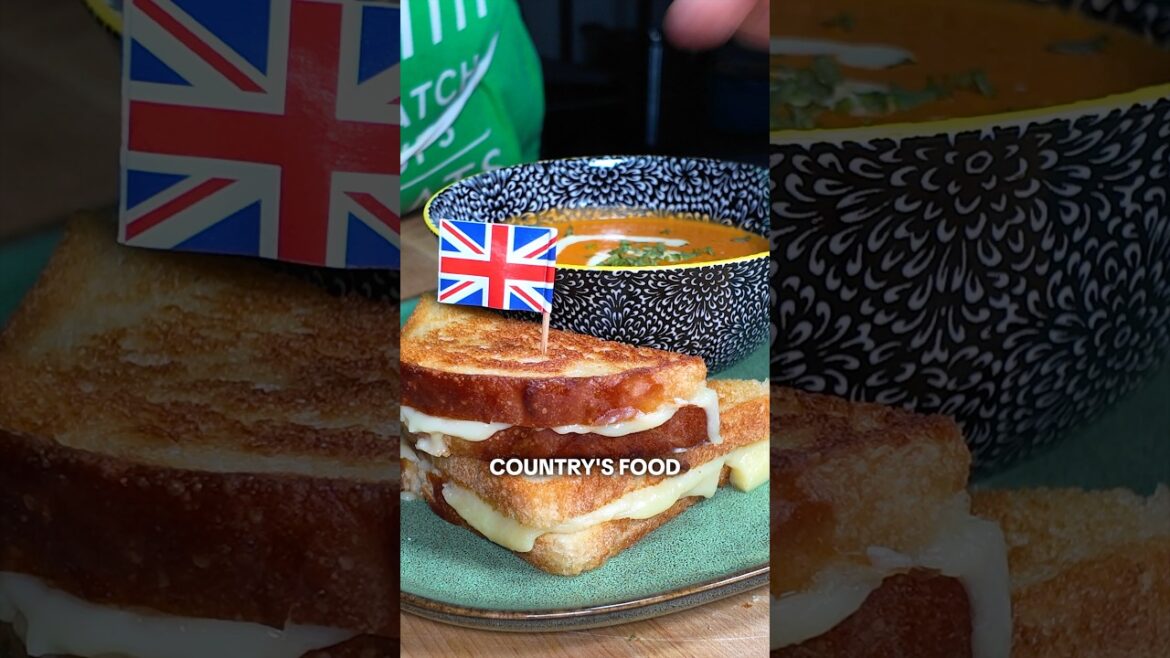 Stealing Food for Britain | Grilled Cheese and Tomato Soup