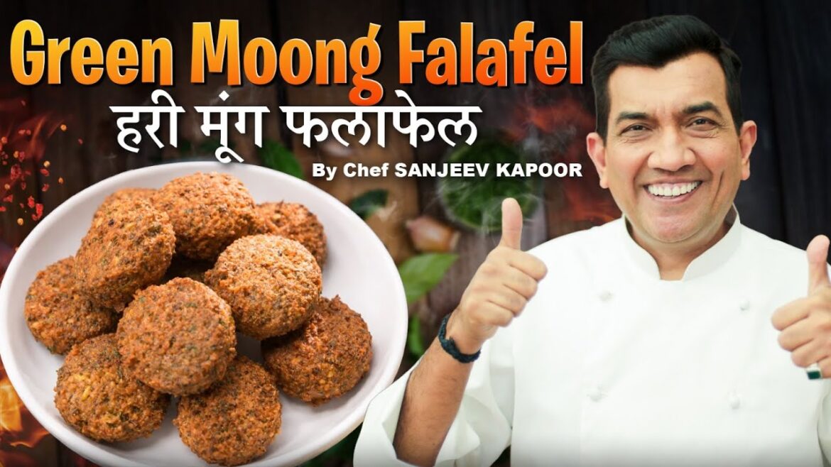 Crispy Green Moong Falafel | Protein-Rich Recipe By Chef @sanjeevkapoorkhazana