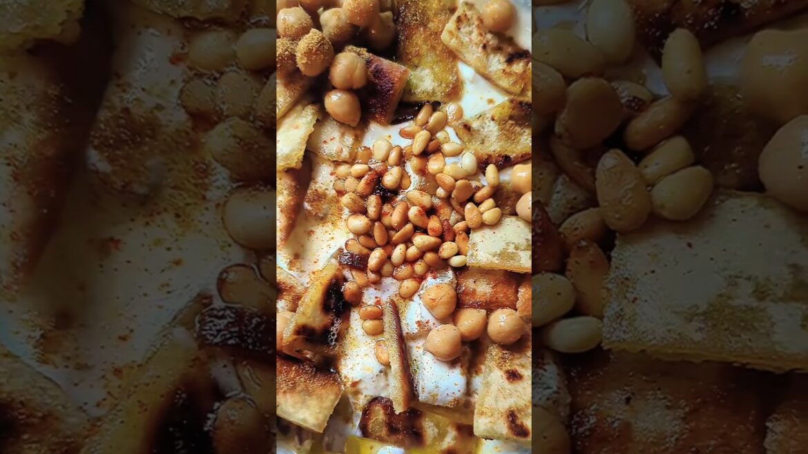 Lebanese Fatteh Recipe | Easy & Authentic #fatteh #homecooked #chickpeas #vegetarian