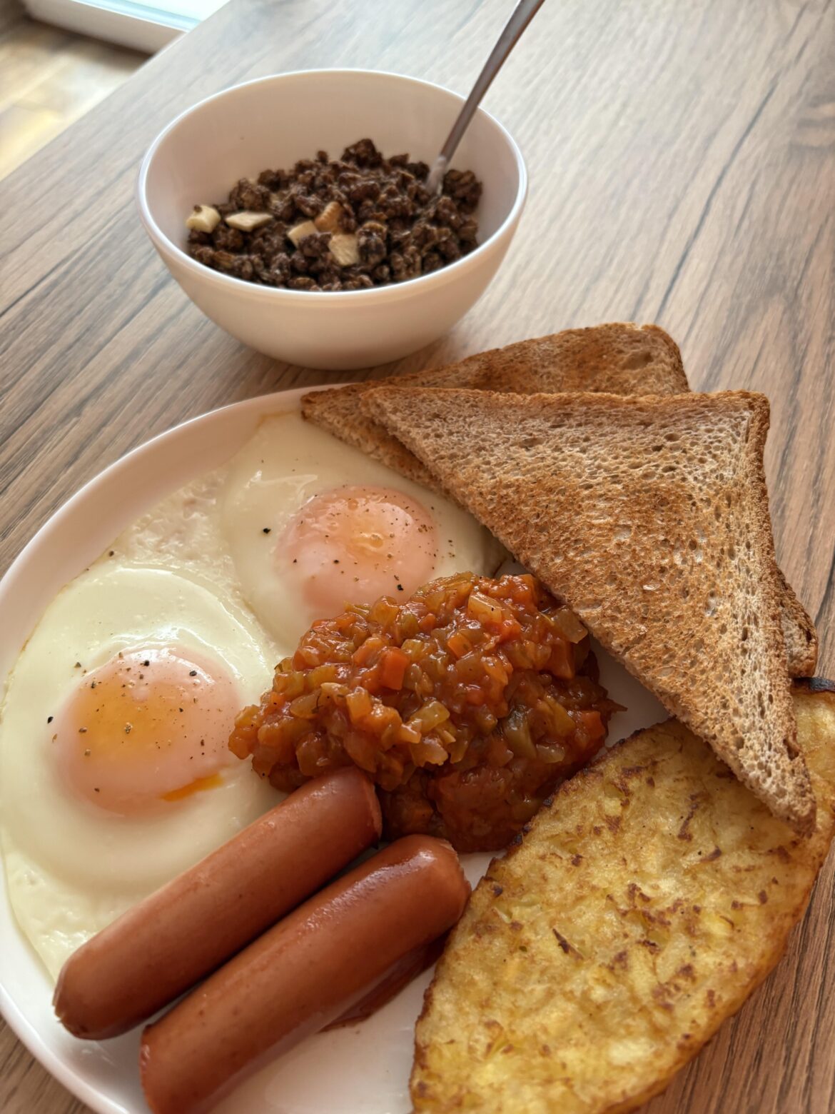 Today’s breakfast after a workout