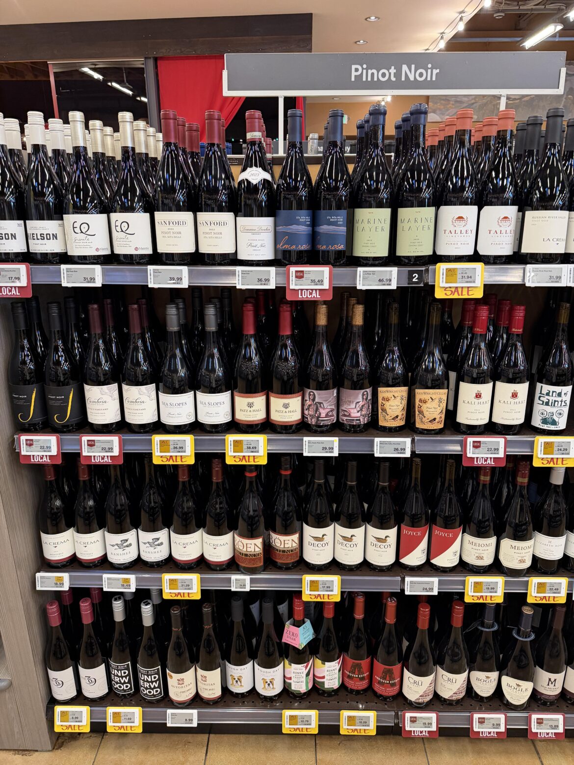 Wine noob here, best pinot noir here at my local grocery store?