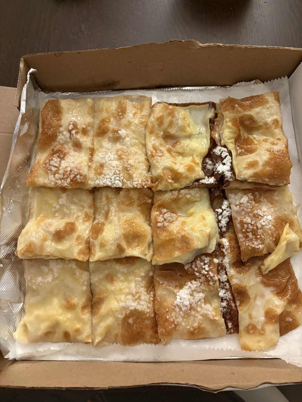 Custard Feteer from Mum-Feteer in Astoria - one of the best desserts in the city