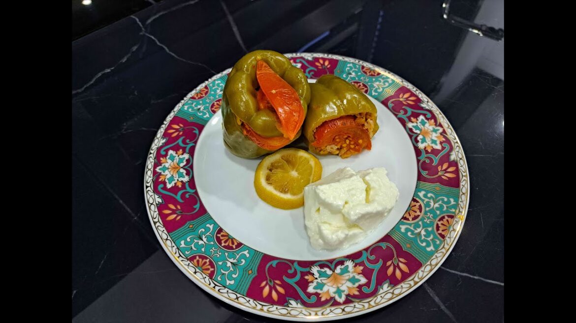 The Perfect Turkish Stuffed Peppers | Biber Dolması Recipe