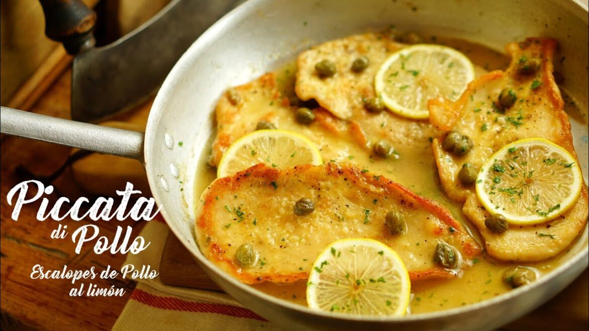 Escalopes de Pollo al Limón (Piccata italiana)