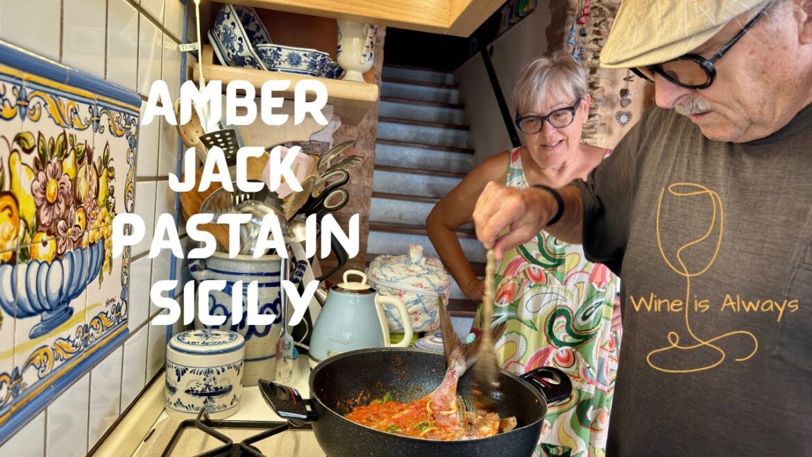 90 Days In Sicily - Day 3 - Cooking With Loredana: Amber Jack Pasta - E99