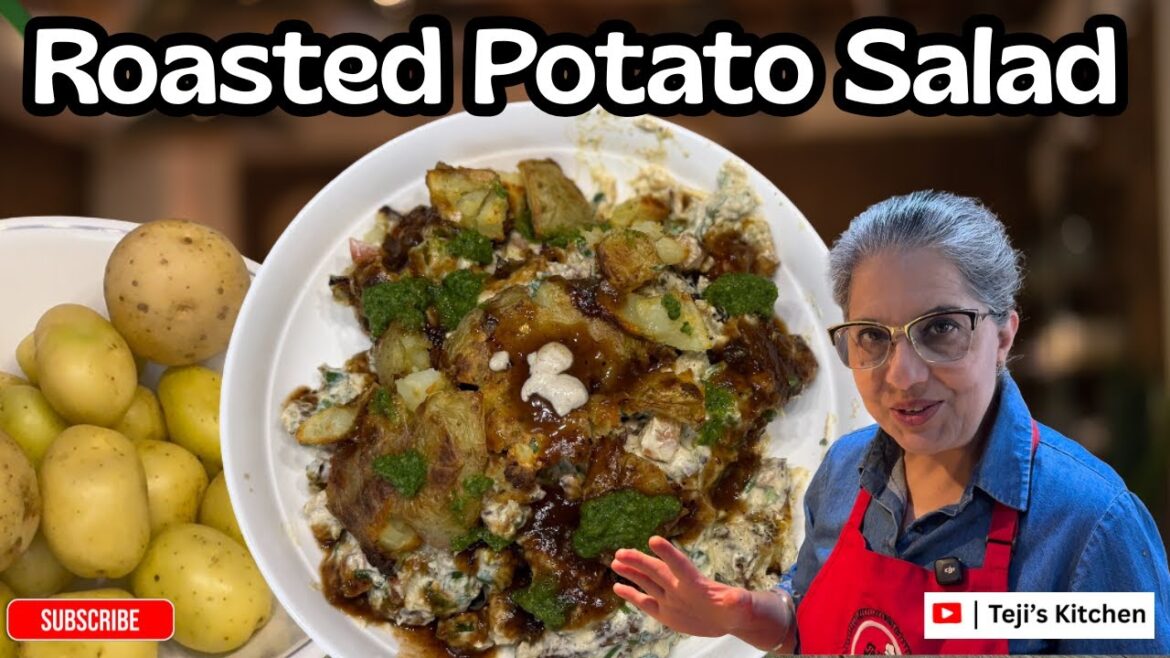 Roasted Potato Salad | Healthy, Easy & Flavorful | Teji’s Kitchen | #food #recipe #cooking