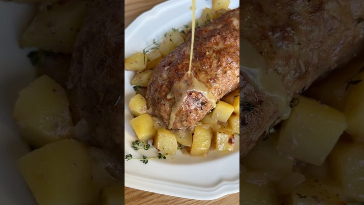 Italian Meatloaf & Potatoes: The Ultimate One-Pan Dinner!