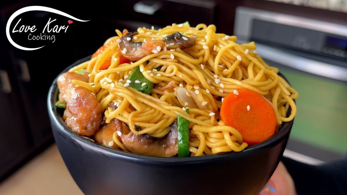 Fast and Easy Chicken Chow Mein Recipe