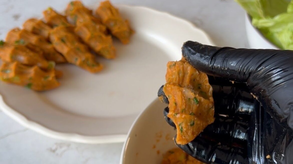 How to Make Mercimek Köftesi | Turkish Vegan Lentil PATTIES