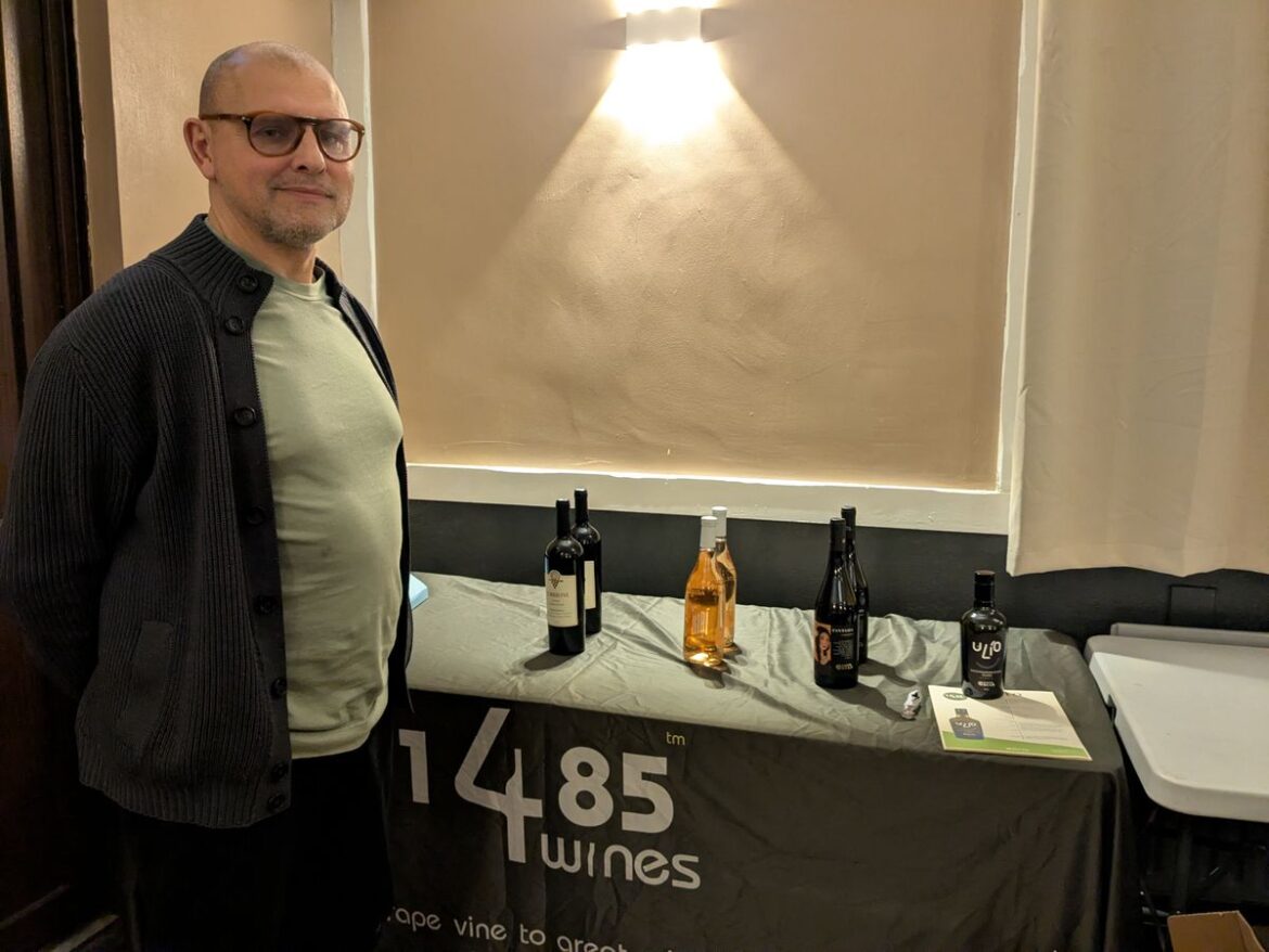 Peter Bridgwater founder of 1485 Wines