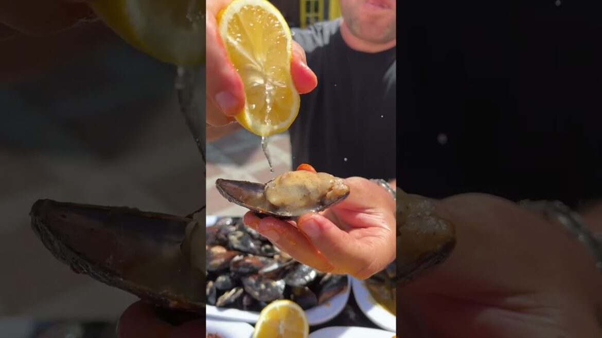 A Masterclass in Street Food: The Perfect Stuffed Mussel