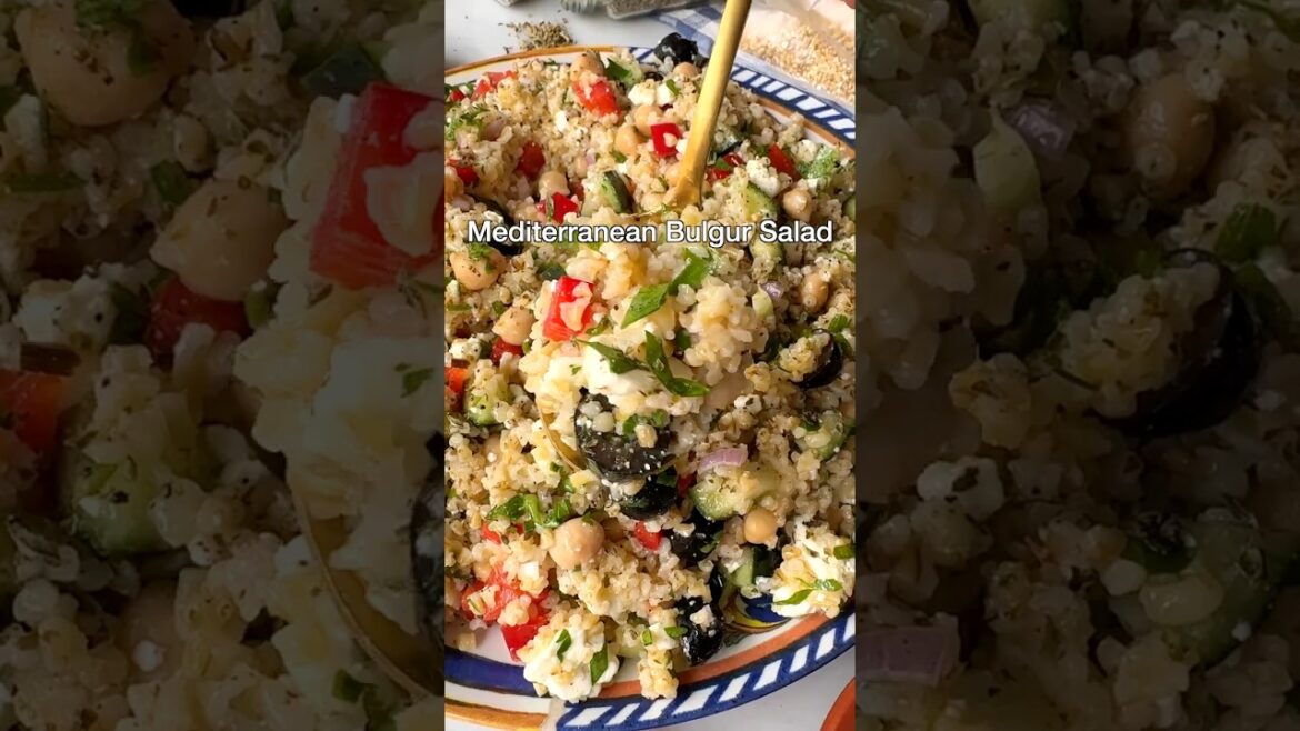 Mediterranean Bulgur Salad
