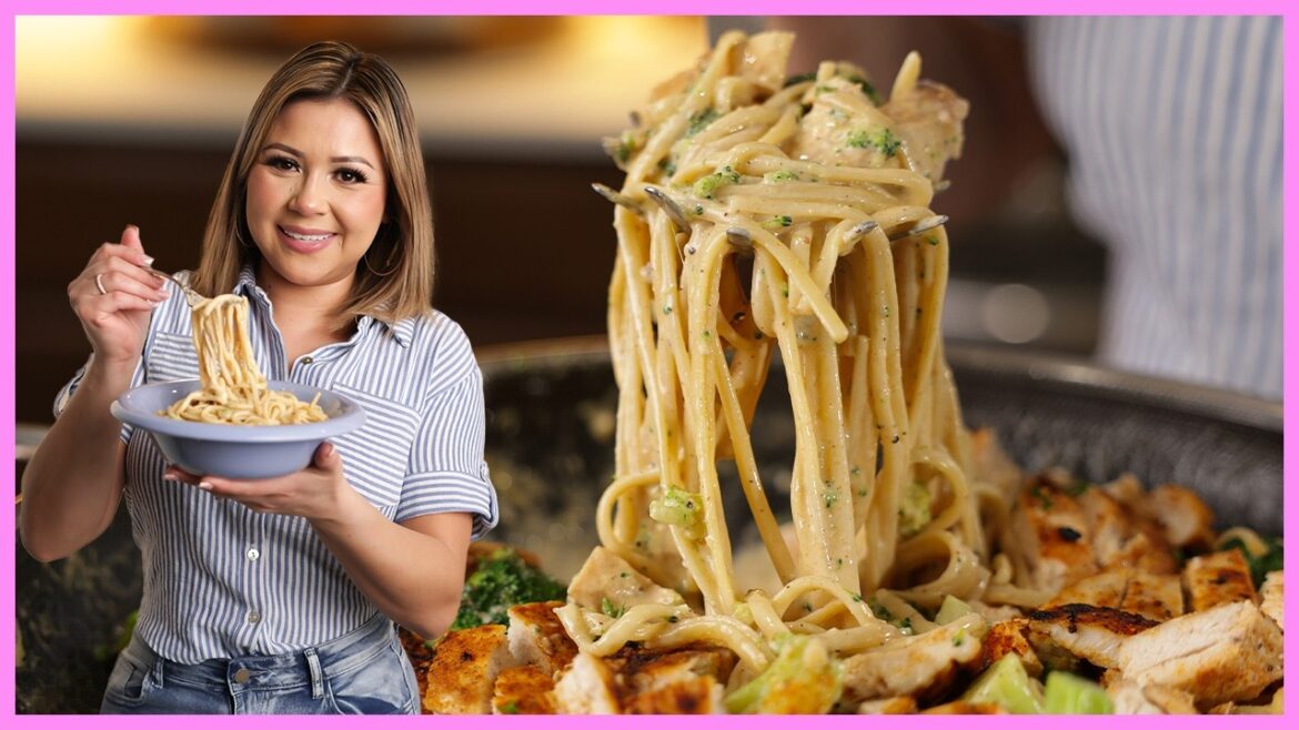 CHICKEN ALFREDO That Tastes BETTER than Restaurant!!!