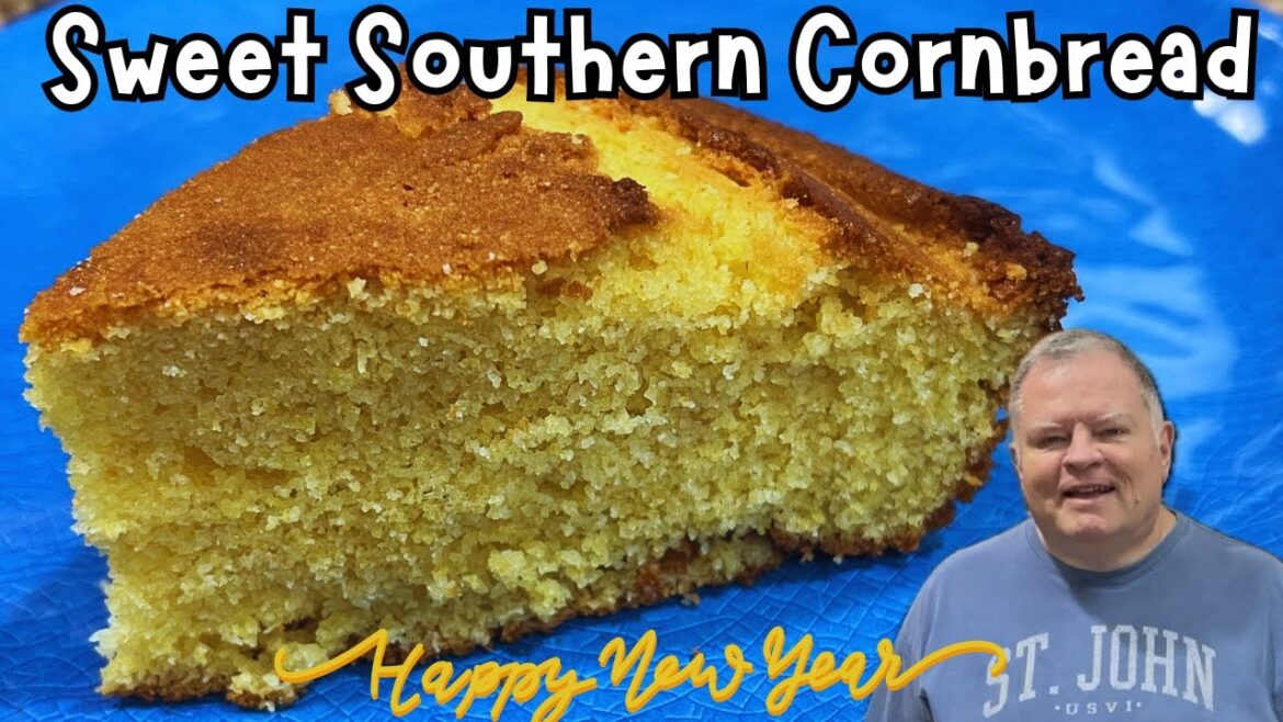 Sweet Southern Cornbread- A Traditional New Year’s Meal Must include Cornbread for Wealth!