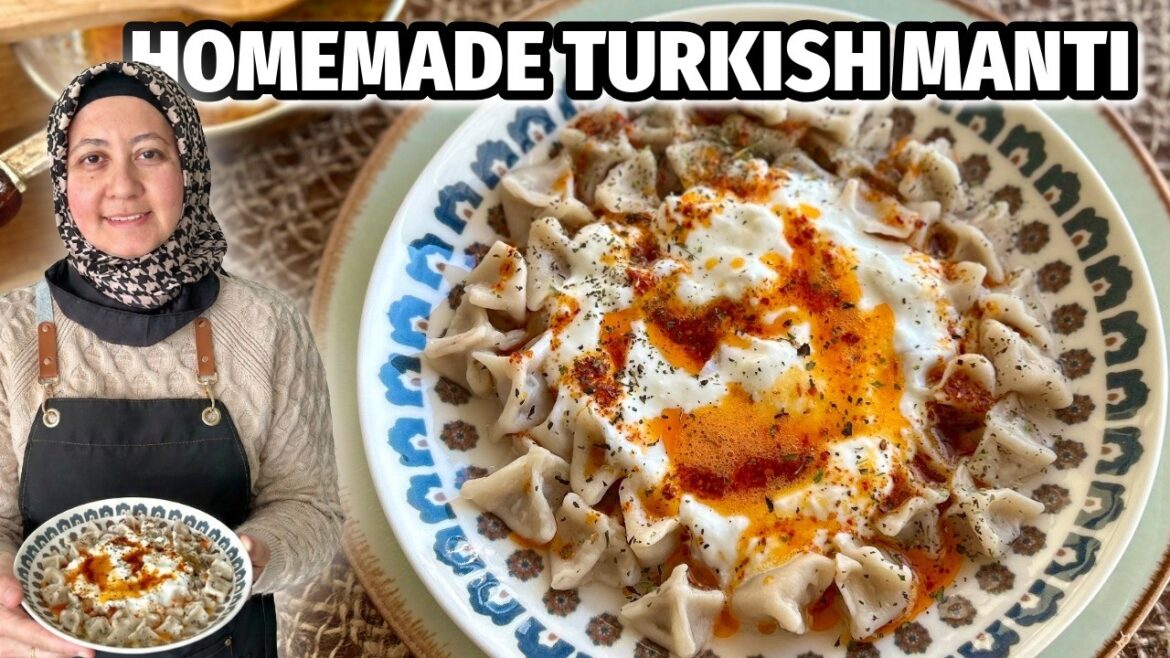 How I Make Traditional Turkish Manti | Full Process