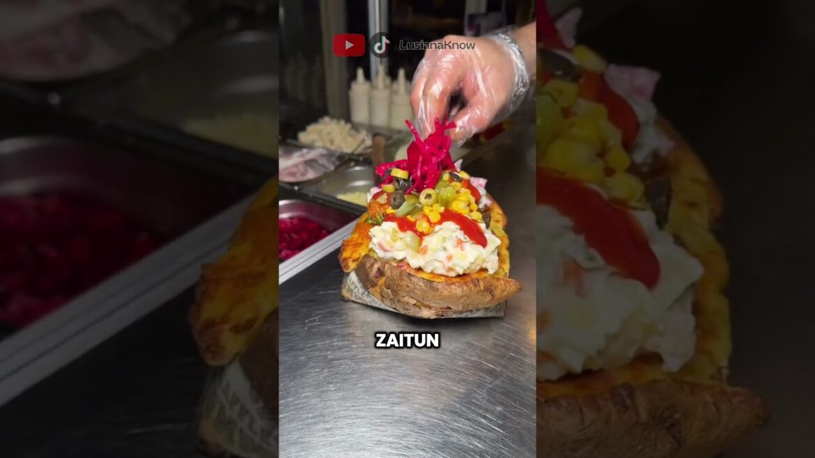 Kumpir: Kentang Panggang Khas Turki dengan Isian Super Melimpah #shorts