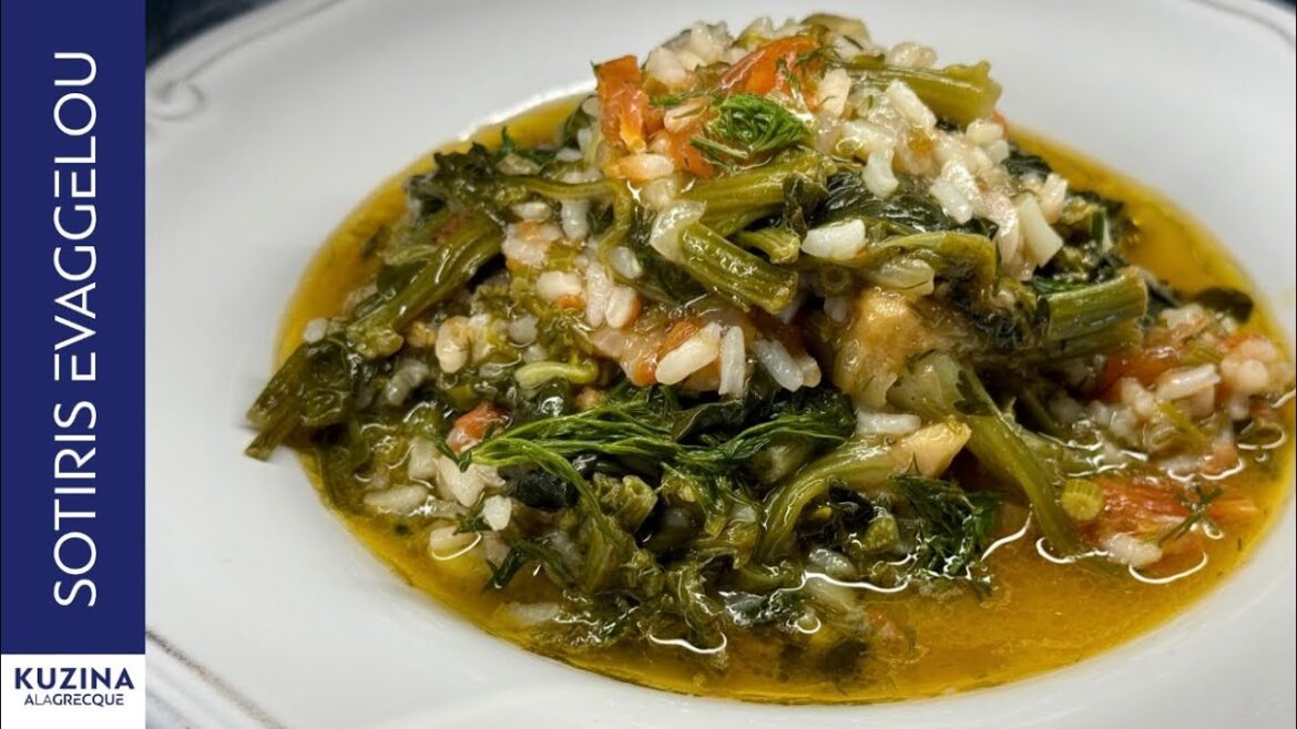 Σπανακόρυζo με ντομάτα | Sotiris Evaggelou