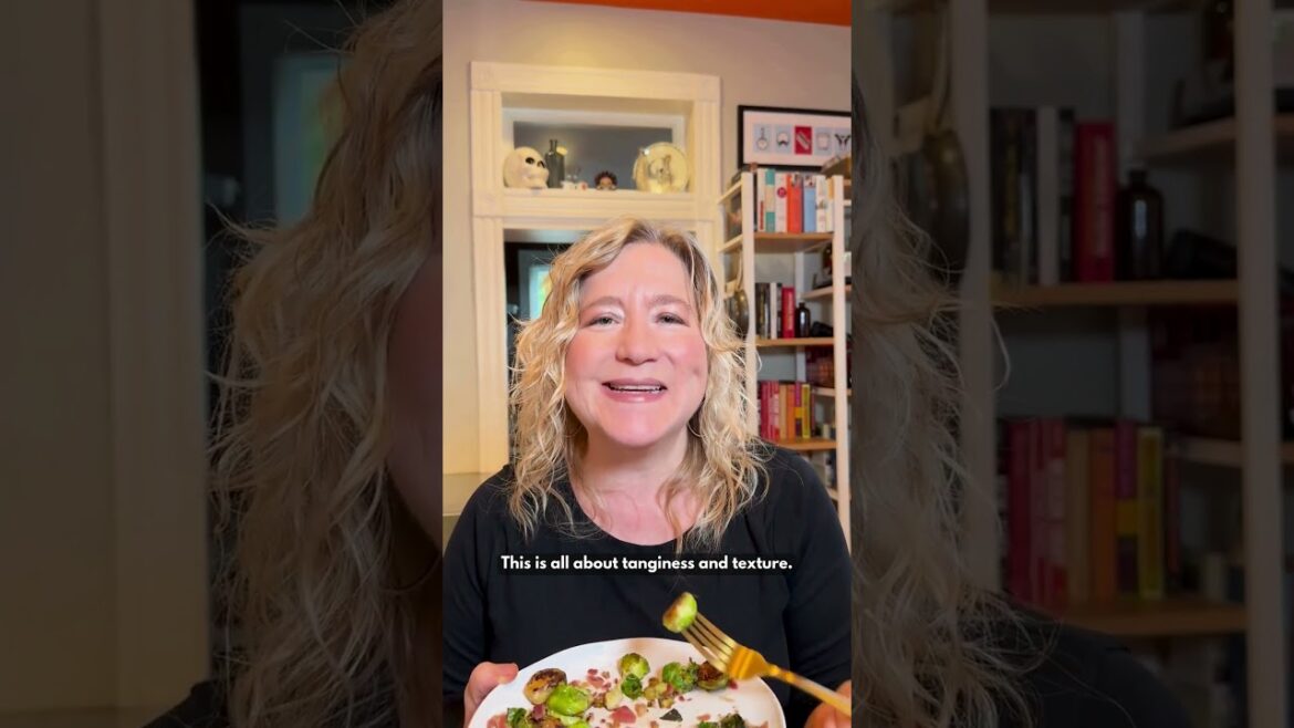 ✅ 15-Minute Balsamic Brussels Sprouts with Pancetta ✅ #cookingvideos #recipe #brusselsprouts