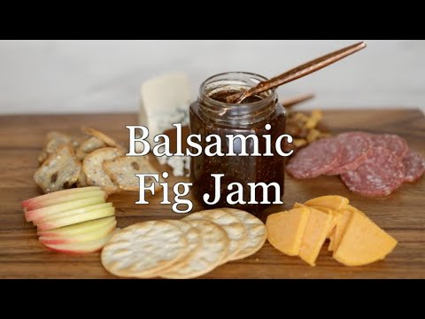 Easy Balsamic Fig Jam (from dried figs!0 Easy Balsamic Fig Jam (from dried figs!0