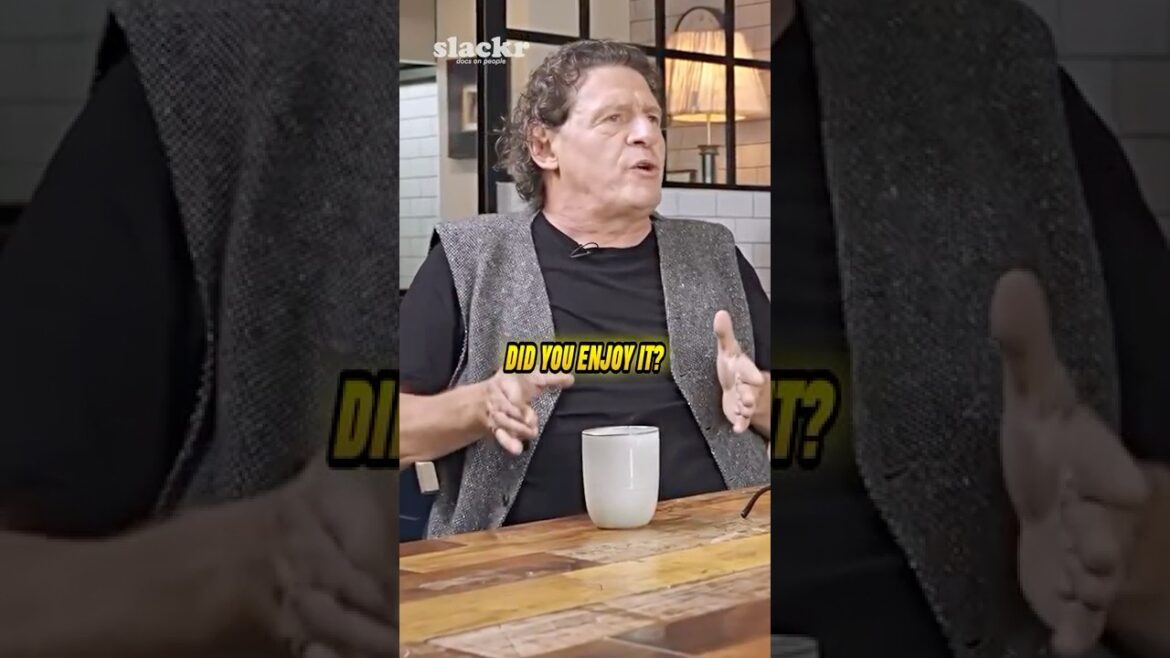 Marco Pierre White on Old & New Cuisine
