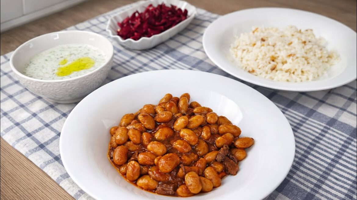 Turkish Kuru Fasulye & Cacık