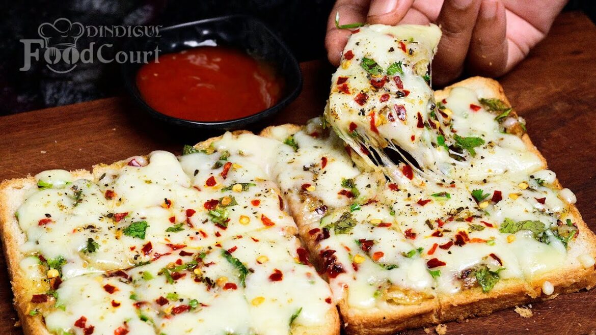 Cheesy Garlic Bread/ Garlic Bread Recipe/ Snacks Recipes