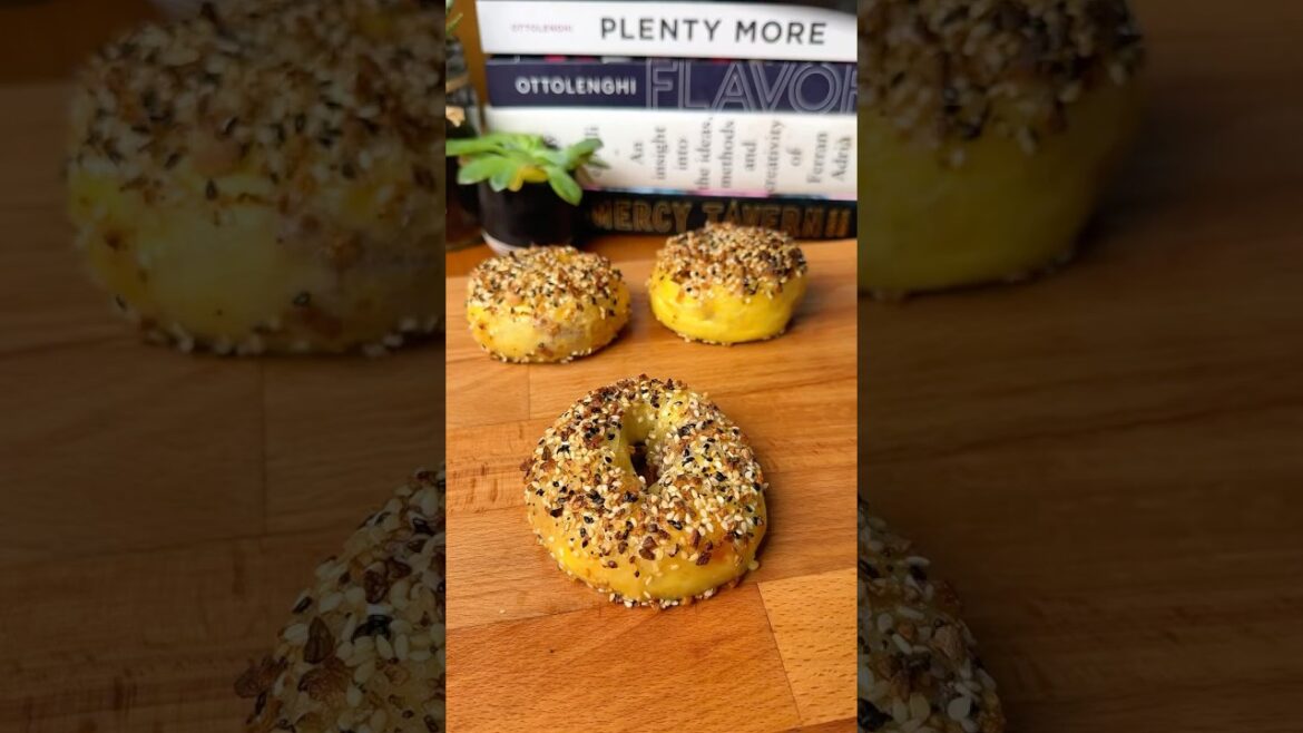 Baconeggcheese Rice Paper Bagels