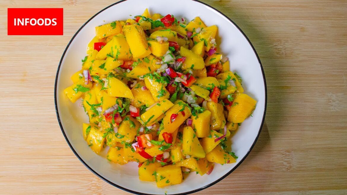 Mango Salsa Recipe | How to Make Salsa with Mangoes | Infoods