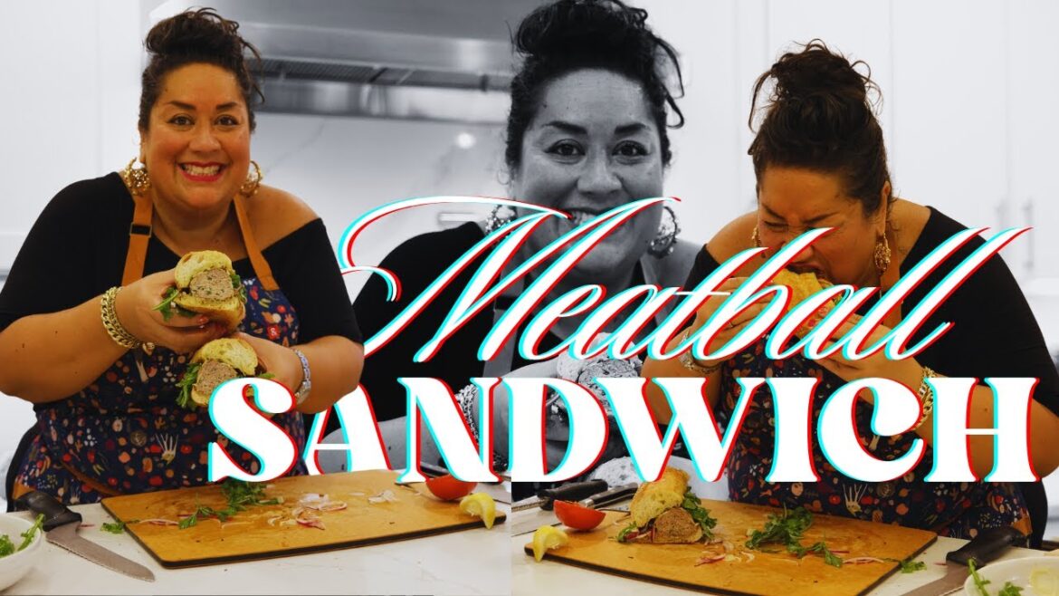 MEATBALL SANDWICH WITH CHEF AYESHA NURDJAJA