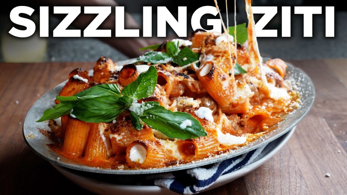 Baked Ziti Should Be ALL Crispy Edges