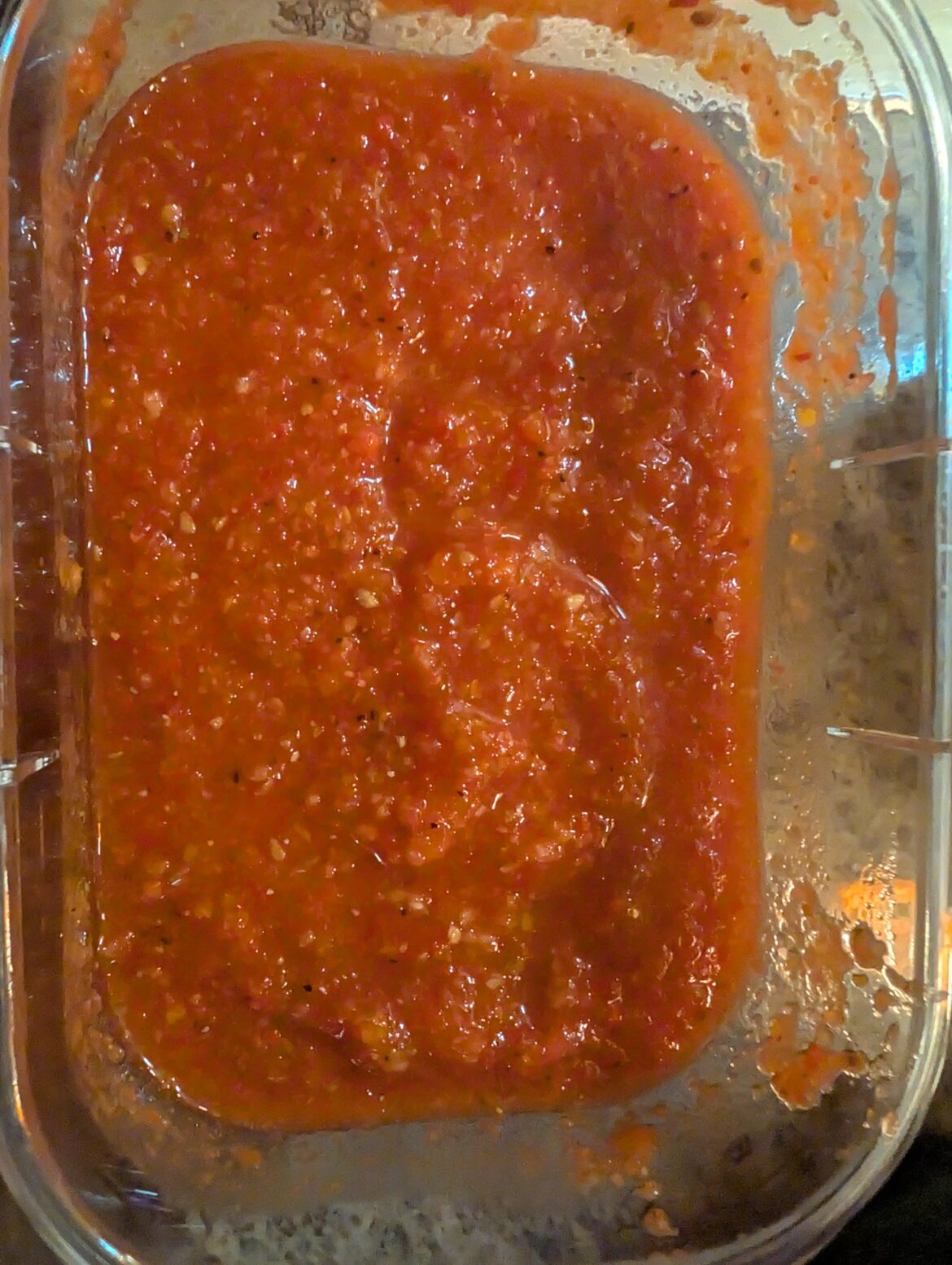 Created my first salsa after being inspired by you all