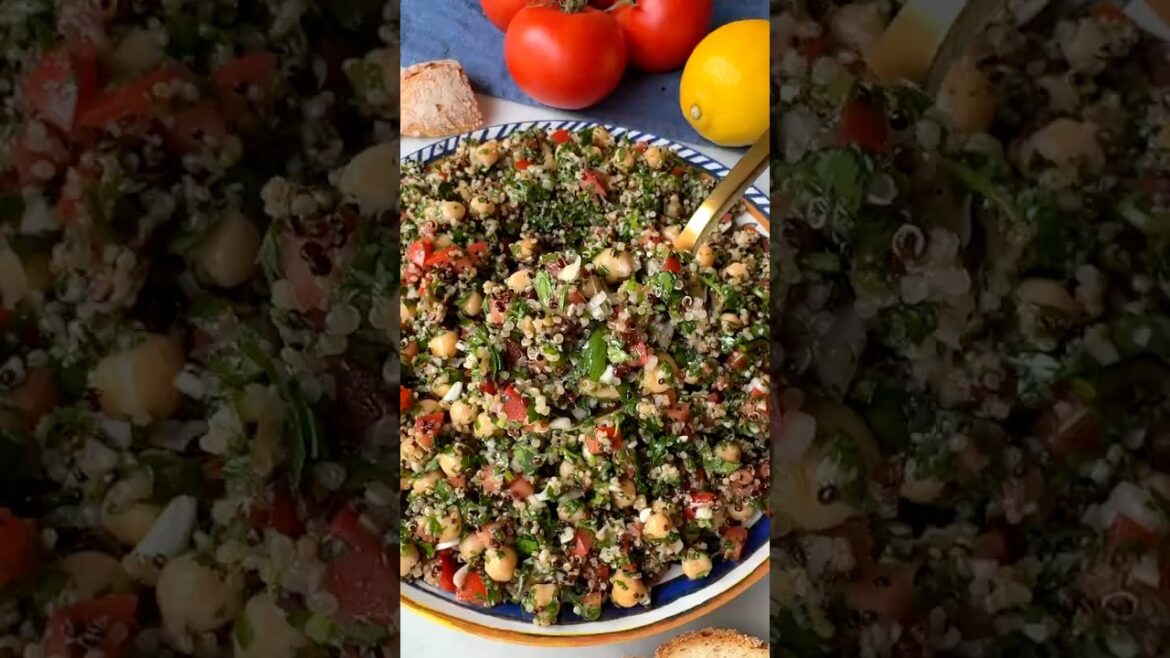 Quinoa Tabbouleh with Chickpeas