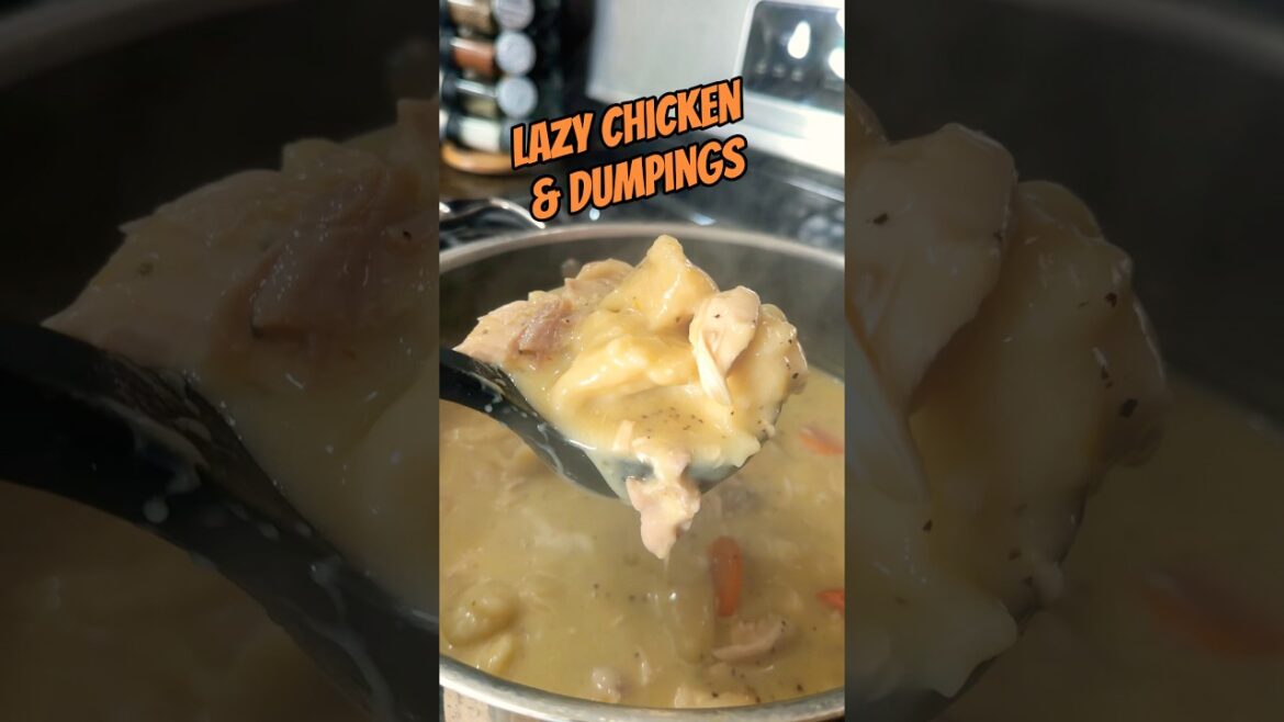 Easy Chicken and Dumplings (One-Pot, 30-Minute Dinner)