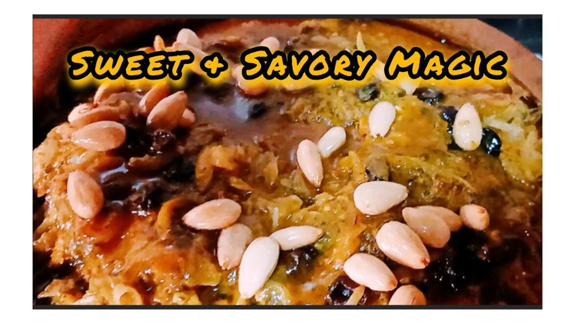 Moroccan Fish Tagine with Caramelized onions and Raisins طجين الصنور بالبصل والزبيب