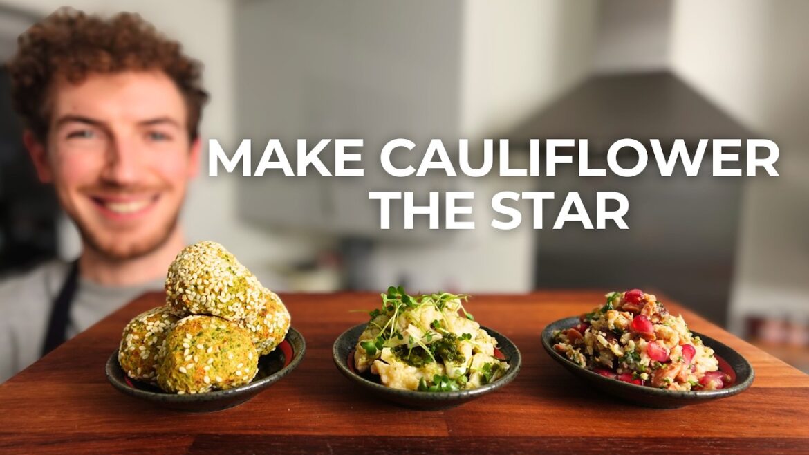 How To Make CAULIFLOWER Taste AMAZING! (3 Ways)