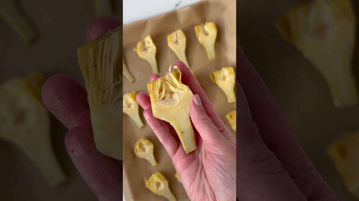 Sausage Stuffed Artichoke Hearts