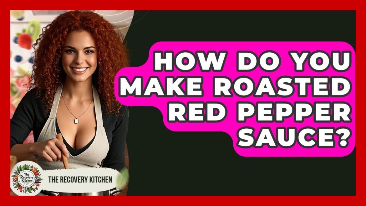 How Do You Make Roasted Red Pepper Sauce? - The Recovery Kitchen