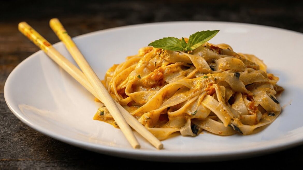 Creamy Tomato Basil Pasta in 15 Minutes! | Quick & Easy Recipe