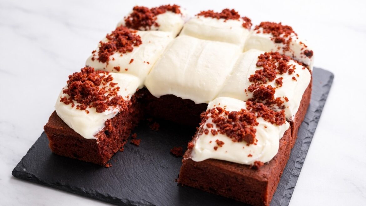 Red Velvet Cake with Cream Cheese Frosting | Easy Cake Recipe