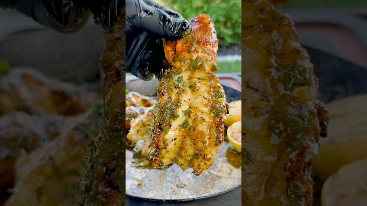 Hot Honey Lemon Pepper Lobster