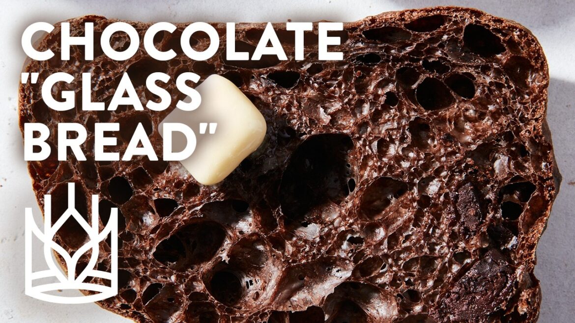100% Hydration Chocolate Pan De Cristal is an Sweet Spin on Spanish Glass Bread