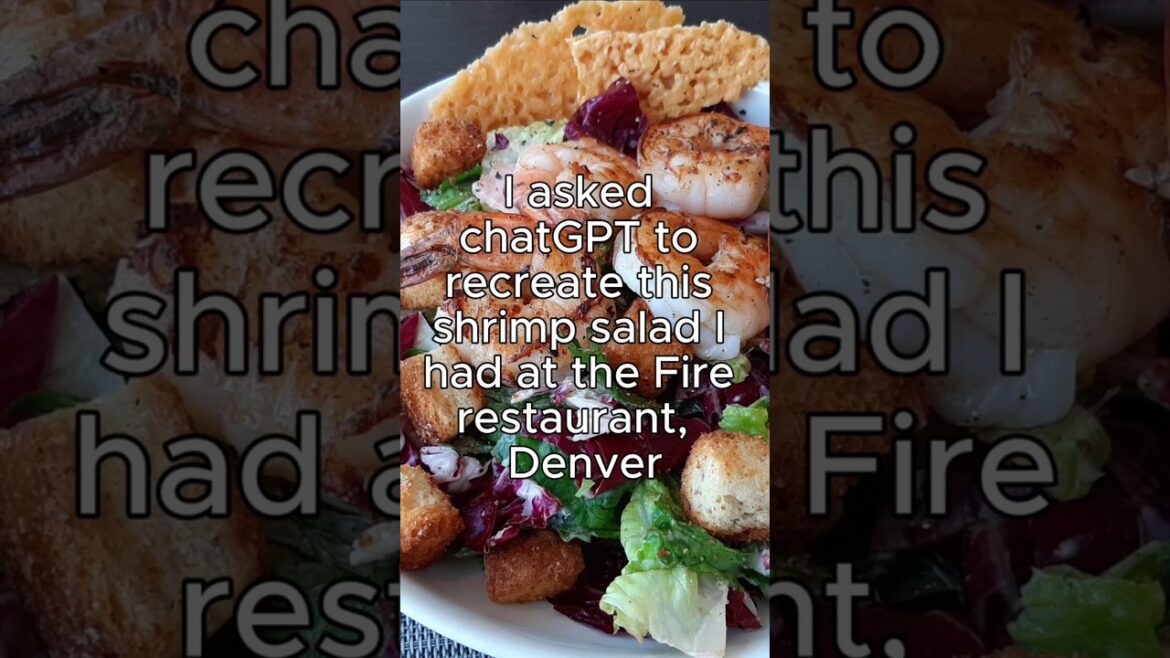 AI help me made shrimp salad from scratch | click on the link above for full recipe