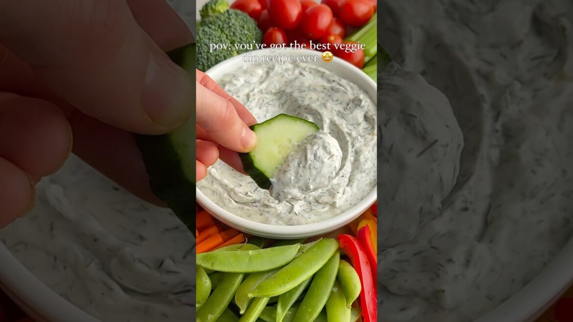 Best Veggie Dip Ever! - Dining and Cooking
