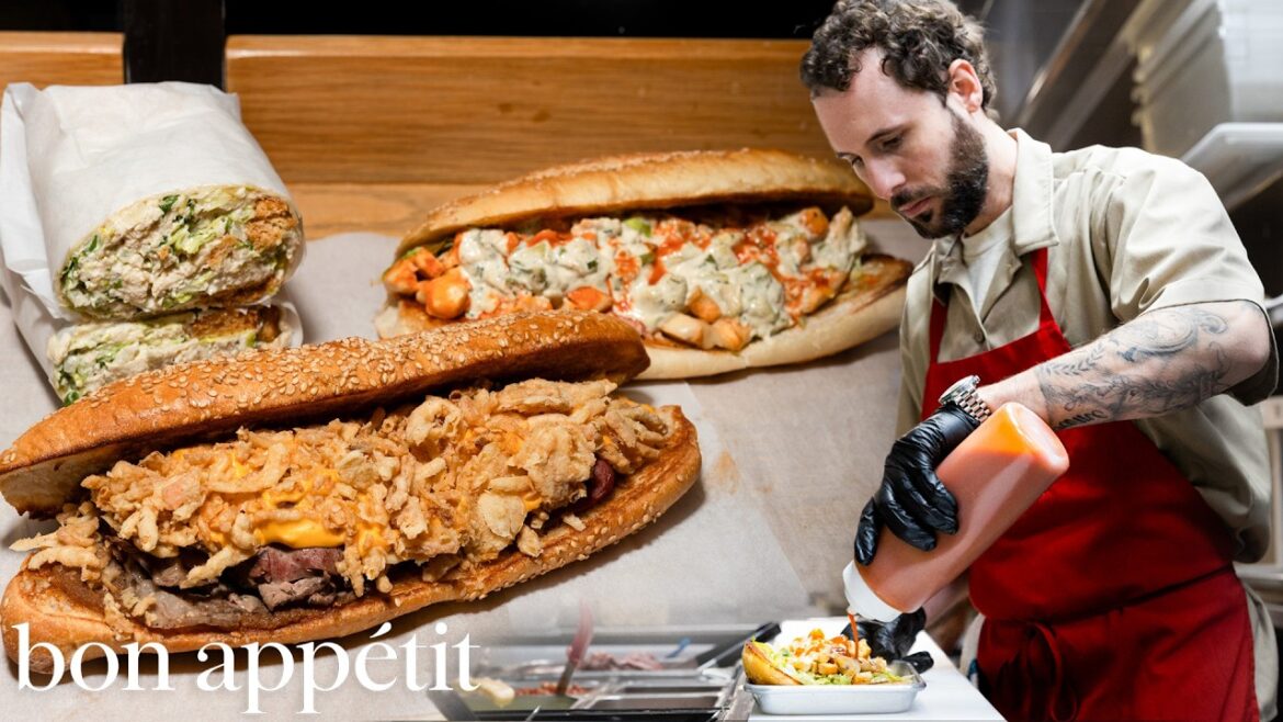 The Fine Dining Chef Behind One of NYC’s Best Sandwich Shops | On The Line | Bon Appétit