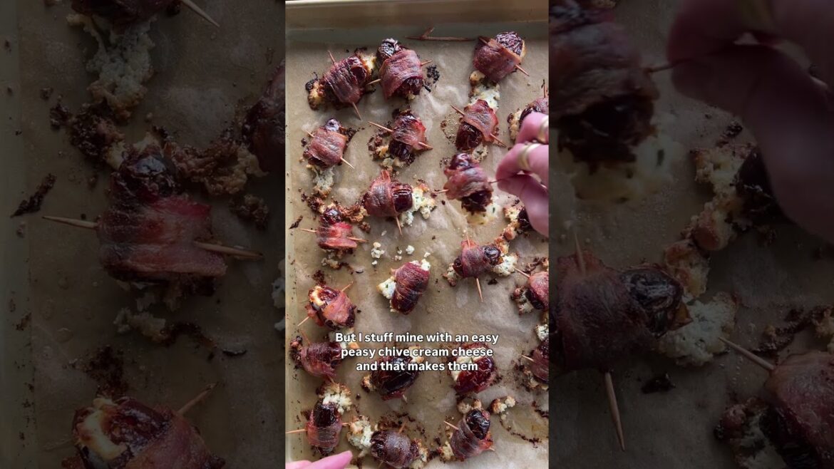 The Best Bacon Wrapped Dates