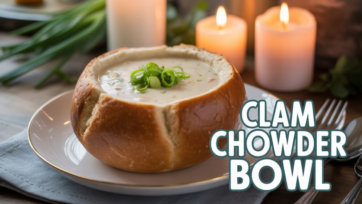 Hygge Clam Chowder | Homemade Comfort in a Bread Bowl